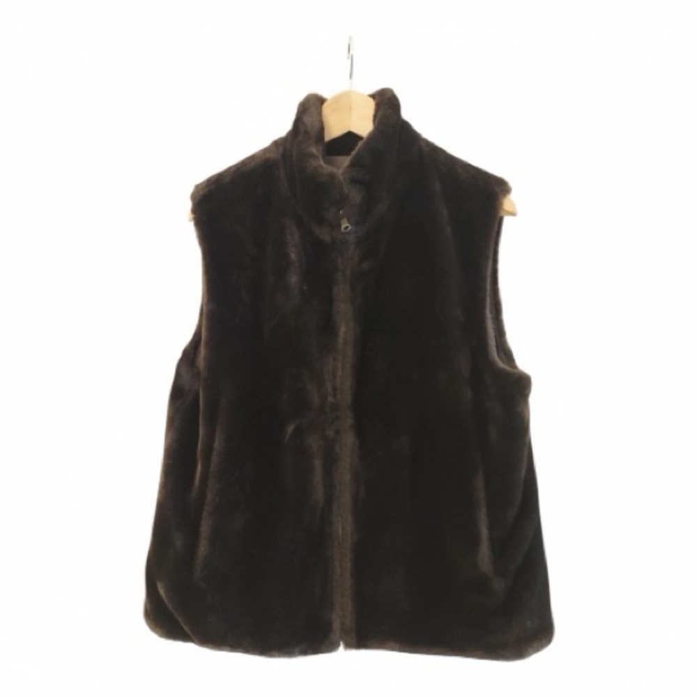 Blassport Reversible Faux Fur Vest SZ L